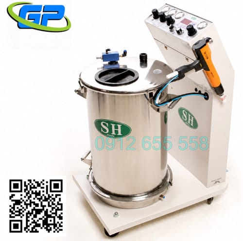 Thiết Bị Sơn Tĩnh Điện SOOHO SH-210 Súng phun sơn tĩnh điện SOHOO được thiết kế hiện đại, giúp tạo lớp sơn mịn, bám dính cao và tiết kiệm tối đa lượng sơn sử dụng. Sản phẩm ứng dụng công nghệ tĩnh điện tiên tiến, giảm hao hụt, hạn chế ô nhiễm và nâng cao hiệu quả sản xuất. Với khả năng vận hành ổn định, dễ sử dụng và độ bền cao, súng phun sơn SOHOO là lựa chọn lý tưởng cho các ngành cơ khí, nội thất và gia công kim loại.