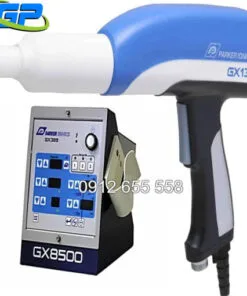 Súng sơn tĩnh điện Ionics Parker GX8500 chính hãng, công nghệ Mỹ, phun sơn bám dính tốt, tiết kiệm bột, vận hành ổn định, phù hợp sản xuất công nghiệp.