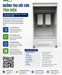 Lò sấy sơn tĩnh điện công nghiệp là giải pháp tối ưu cho xưởng sơn, cơ khí, nội thất và sản xuất kim loại. Sản phẩm được thiết kế với panel cách nhiệt chất lượng cao, hệ thống gia nhiệt hiện đại và khả năng vận hành ổn định ở nhiệt độ từ 0°C – 300°C. Lò giúp quá trình sấy sơn diễn ra nhanh chóng, bề mặt sơn đều màu, tăng độ bám dính và nâng cao chất lượng thành phẩm. Thiết kế chắc chắn, tiết kiệm điện năng và dễ dàng vận hành, phù hợp với nhiều nhu cầu sản xuất công nghiệp hiện đại.
