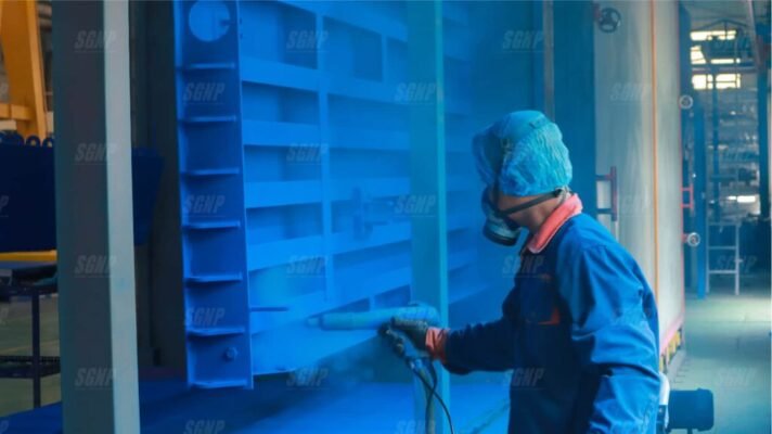 Dây chuyền sơn tĩnh điện công nghiệp