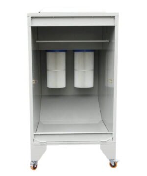 1 Dây Chuyền Phun Sơn Tĩnh Điện Thủ Công Buồng thu hồi sơn