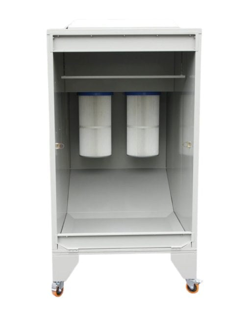 1 Dây Chuyền Phun Sơn Tĩnh Điện Thủ Công Buồng thu hồi sơn