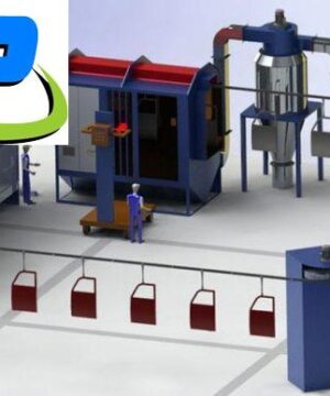 Dây chuyền sơn tĩnh điện tự động