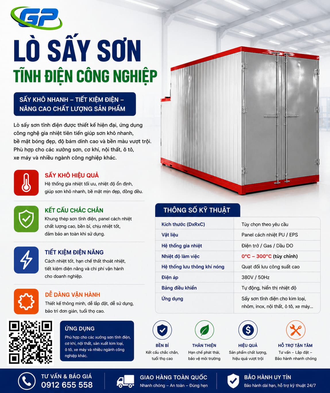 Lò Sấy Sơn tĩnh điện Lò Sấy Sơn Tĩnh Điện Công Nghiệp – Giải Pháp Sấy Sơn Hiệu Quả, Tiết Kiệm Điện